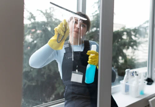 Nettoyage de vitres intérieures et extérieures à Chaumousey